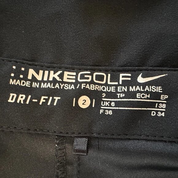 ⛳ NIKE Golf – Dri-FIT Utility Dress – Black – Size 2 – Worn 1X 🖤✨ - Picture 10 of 11
